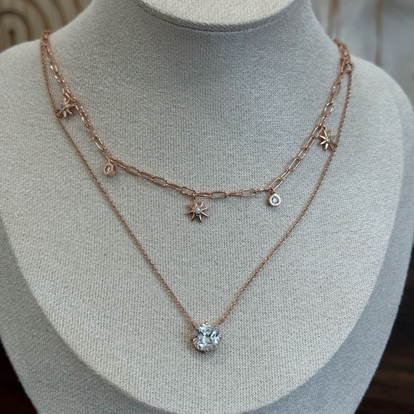 NWT Hespera dainty rose gold set - Picture 1 of 1